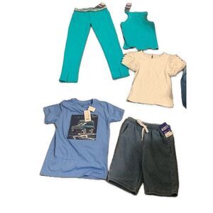 Kari Cool Club New Kids Girls Boys Tops Bottoms 8 9 10 11 Lot 5 Russian Armenian